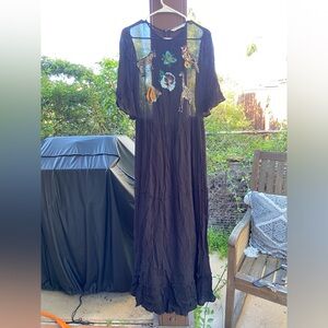 ZARA ANIMAL MAXI DRESS